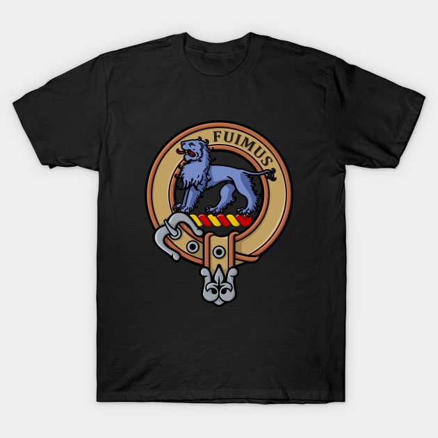 Clan Bruce Crest T-Shirt by sifis